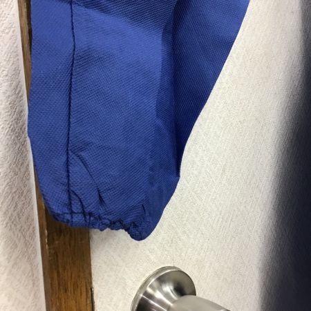   使い捨て作業服 つなぎ フード付き Lサイズ 50着 紺色