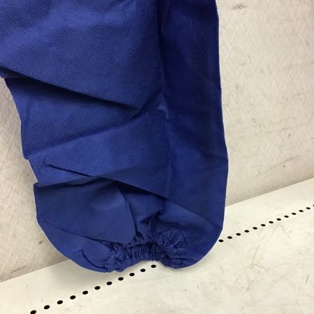   使い捨て作業服 つなぎ フード付き Lサイズ 50着 紺色