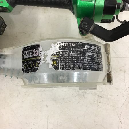  HITACHI 日立 4㎜　高圧 ねじ打機　グリーン　ケース付 WF4H2