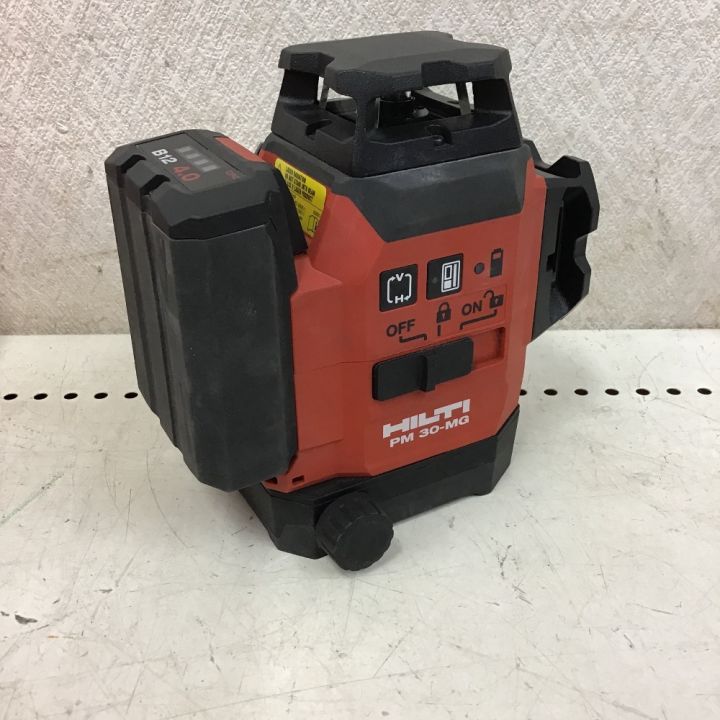 Hilti ヒルティ グリーンマルチレーザー レーザー墨出し器 充電器・充電池1個・ケース・受光器・三脚付  PM30-MG｜中古｜なんでもリサイクルビッグバン