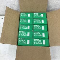 ◇◇ National ナショナル 埋込スイッチ用ハンドル　ホワイト  10個入りx10箱 WT3031W 埋込ｽｲｯﾁ用ﾊﾝﾄﾞﾙ 10個入りx10箱 Sランク