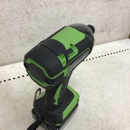  MAKITA マキタ 充電式 インパクトドライバ　ライム　充電器・充電池2個・ケース付 TD138D