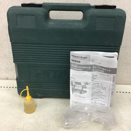  HITACHI 日立 50mm 高圧タッカ　エアタッカ　ケース付 N5004HMF