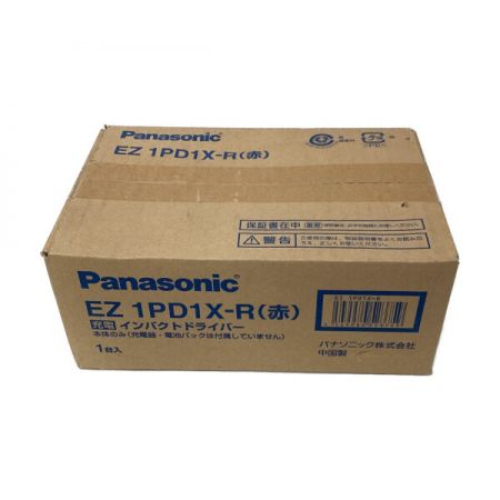  Panasonic パナソニック インパクトドライバー　本体のみ EZ 1PD1X-R 赤