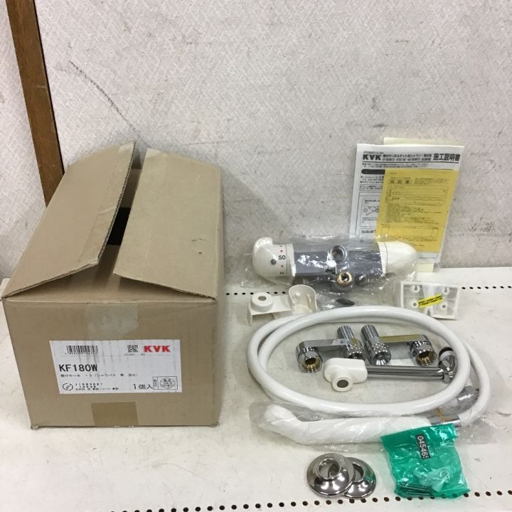 KVK 壁付サーモスタット式シャワー・混合栓 KF180W 混合栓｜中古｜なんでもリサイクルビッグバン