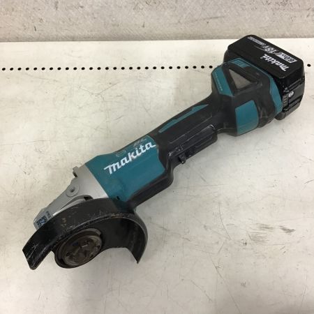 MAKITA マキタ 125mm 充電式ディスクグラインダー　充電器・充電池2個・ケース付 GA520D Cランク