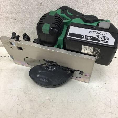  HITACHI 日立 125ｍｍ　コードレス丸のこ　充電器・充電池2個・ケース付 C18DBL