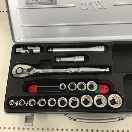  KTC ケーティーシー ソケットレンチセット　14点+4点 TB410