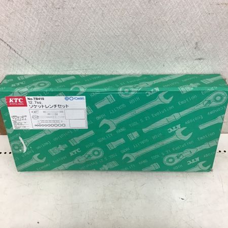  KTC ケーティーシー ソケットレンチセット　14点+4点 TB410