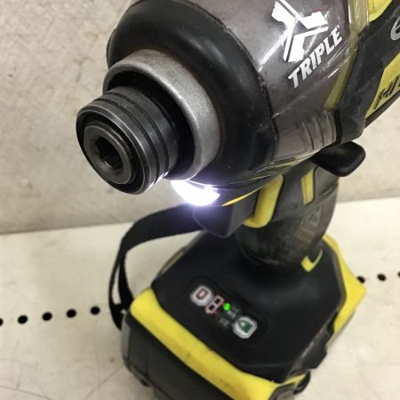  HITACHI 日立 インパクトドライバ　充電器・充電池2個・ケース付　アクティブイエロー 黄色 WH14DDL2