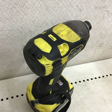  HITACHI 日立 インパクトドライバ　充電器・充電池2個・ケース付　アクティブイエロー 黄色 WH14DDL2