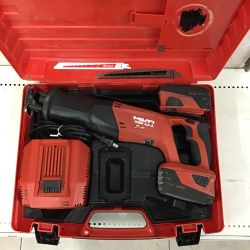 ◇◇ Hilti ヒルティ 充電式レシプロソー　セーバーソー　充電器・充電池2個・ケース付　ブレード付 WSR22-A Cランク