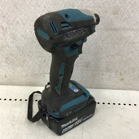  MAKITA マキタ インパクトドライバ　充電器・充電池２個・ケース付 TD172D