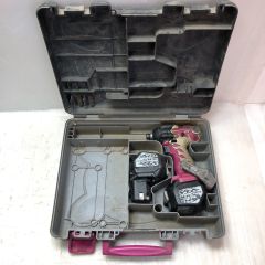  HITACHI 日立 コードレスインパクトドライバ 14.4ｖ 充電池2個・ケース付 WH14DM Cランク