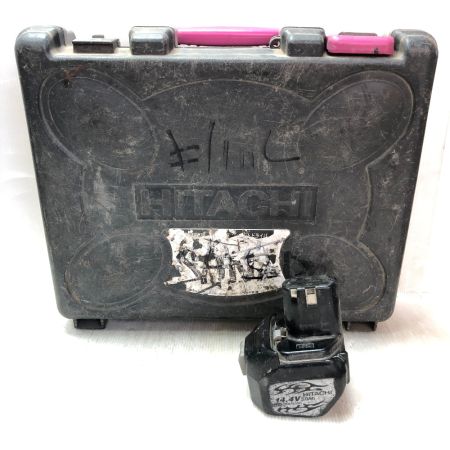  HITACHI 日立 コードレスインパクトドライバ 14.4ｖ 充電池2個・ケース付 WH14DM
