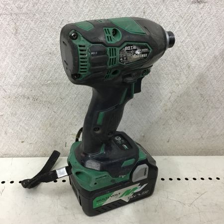  HiKOKI ハイコーキ コードレスインパクトドライバ 充電器・充電池2個・ケース付 WH36DA