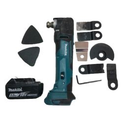 ◇◇ MAKITA マキタ 充電式マルチツール 充電池1個・先端工具付 TM51D Bランク