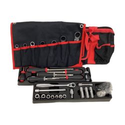 ◇◇ TONE トネ ツールバッグ ツールセット　工具セット　 レッド×ブラック Cランク