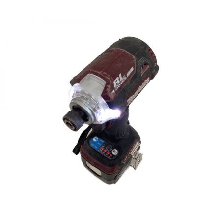  MAKITA マキタ 充電式 インパクトドライバ　充電器・充電池2個・ケース付 TD161D レッド