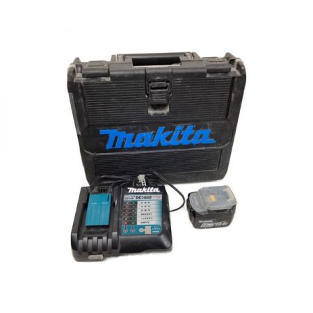  MAKITA マキタ 充電式 インパクトドライバ　充電器・充電池2個・ケース付 TD161D レッド