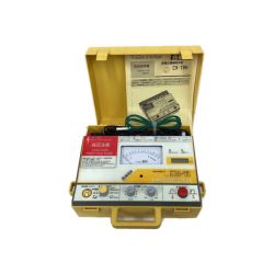 ◇◇ MUSASHI 高電圧絶縁抵抗計　取説付 DI-11 イエロー Bランク