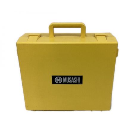  MUSASHI 高電圧絶縁抵抗計　取説付 DI-11 イエロー