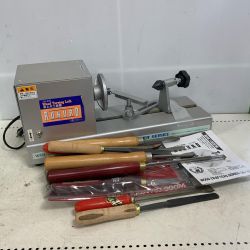 ♭♭ 藤原 ROKURO 　卓上木工施盤  バイト付 YH-200 Bランク