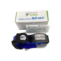 ◇◇ TITAN 胴ベルト型安全帯 新規格 墜落制止用器具 取説付 SLN505 ブルー Cランク