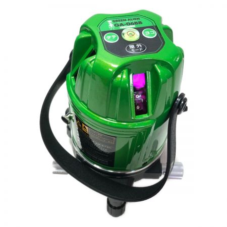  山真 レーザー墨出し器 受光器セット グリーンエイリアンBB6 GA-06BB
