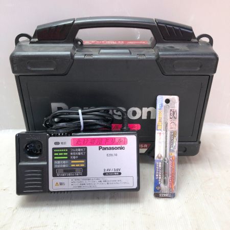  Panasonic パナソニック 充電式ドリルドライバー ペンドライバドリル 3.6ｖ 充電器・充電池1個・ケース付 EZ7410 レッド