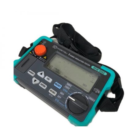  KYORITSU 絶縁抵抗計　ケース付 3552 グリーン