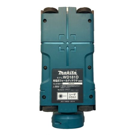  MAKITA マキタ 充電式ウォールディテクタ　取説付 WD181D グリーン