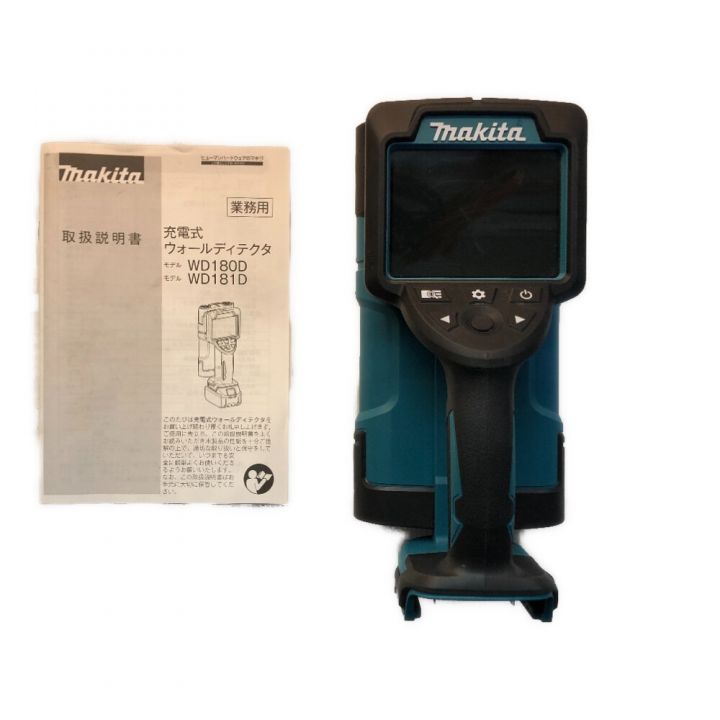 MAKITA マキタ 充電式ウォールディテクタ 取説付 WD181D グリーン 