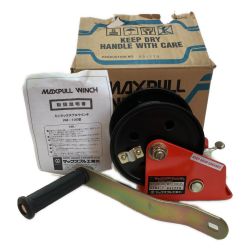 ◇◇  マックスプル ミニウインチ ＰＭ－１００ オレンジ Aランク