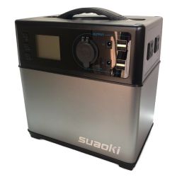 ◇◇ SUAOKI ポータブル電源 ACアダプター付 120000mAh/400wh PS5B グレー Cランク