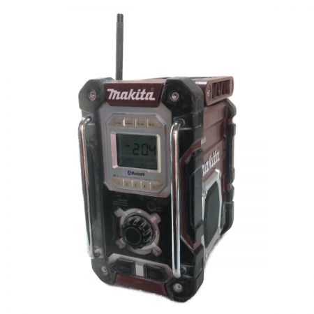  MAKITA マキタ 充電式ラジオ コードレス式 10.8V-18V Bluetooth対応 MR108 レッド