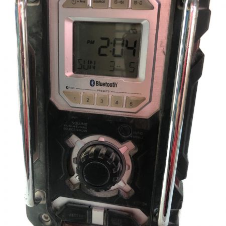  MAKITA マキタ 充電式ラジオ コードレス式 10.8V-18V Bluetooth対応 MR108 レッド