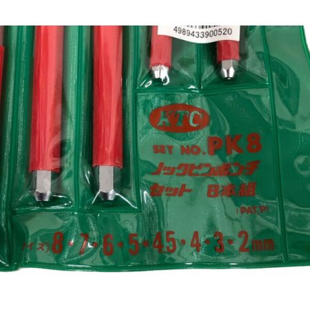  KTC ケーティーシー KTC ポンチセット PK8 レッド