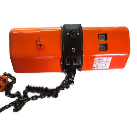  HITACHI 日立 電動ホイスト　チェーンホイスト　取説付　2016年製 1FH オレンジ