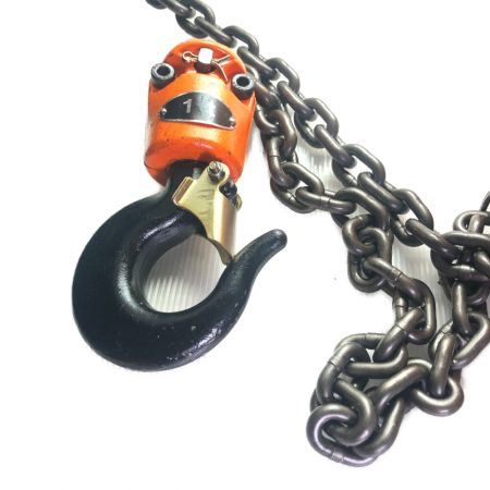  HITACHI 日立 電動ホイスト　チェーンホイスト　取説付　2016年製 1FH オレンジ