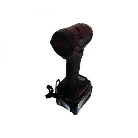  MAKITA マキタ 充電式 インパクトドライバ　充電器・充電池2個・ケース付 TD002G パープル