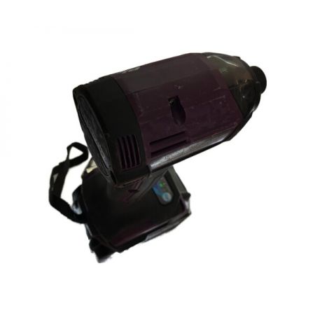  MAKITA マキタ 充電式 インパクトドライバ　充電器・充電池2個・ケース付 TD002G パープル