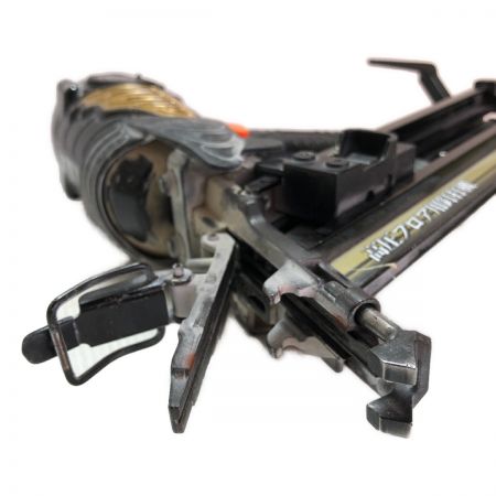  HITACHI 日立 50ｍｍ 高圧フロア用釘打ち機 ケース付 NT50HMF ゴールド