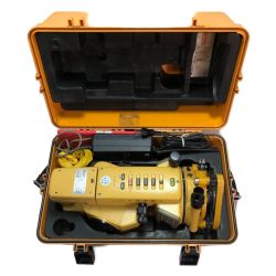 ◇◇ TOPCON トータルステーション ケース・アダプター付 GTS-3 イエロー Cランク