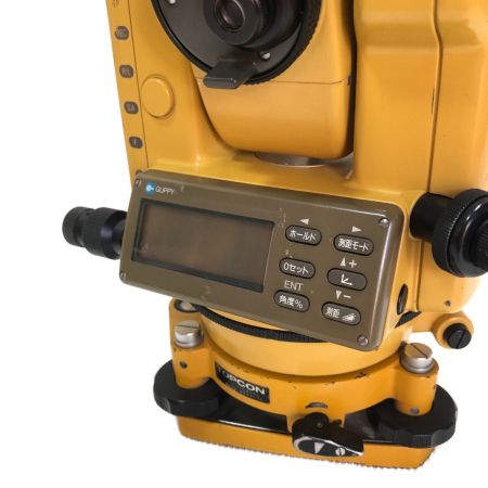  TOPCON トータルステーション ケース・アダプター付 GTS-3 イエロー