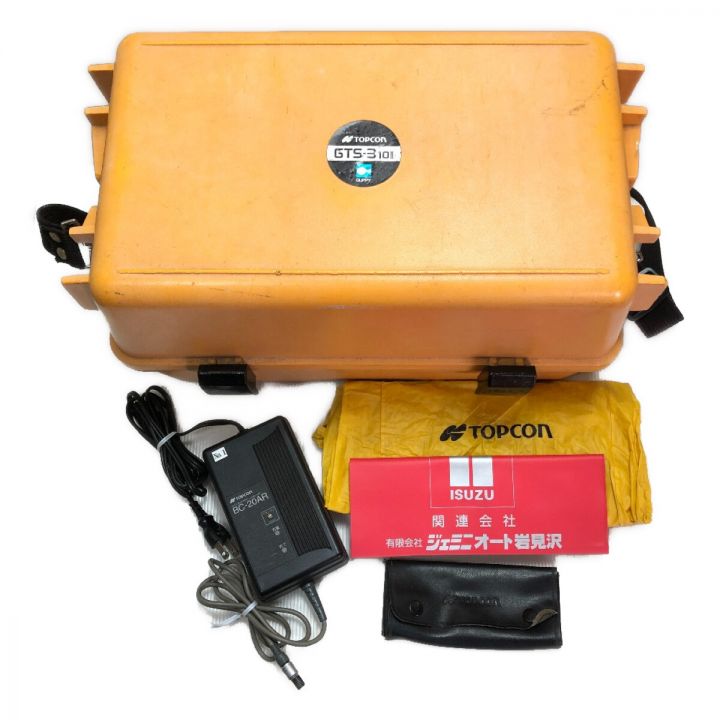 TOPCON トータルステーション ケース・アダプター付 GTS-3 イエロー｜中古｜なんでもリサイクルビッグバン