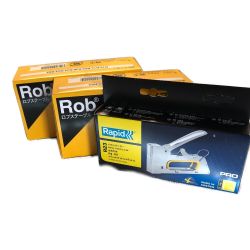 ◇◇ Rapid ガンタッカ ステープル 2500本入×10箱×2箱付き R23 Aランク