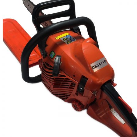  KIORITZ エンジンチェーンソー　本体のみ CS3411G オレンジ