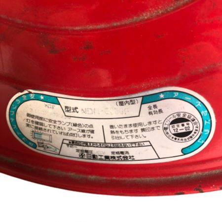  NICHIDO 三相200V用 電工ドラム NDN-E350 レッド
