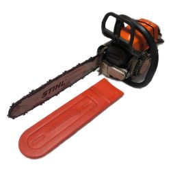 ◇◇ STIHL エンジンチェーンソー 本体のみ アイドリング時刃が回る MS260 オレンジ Cランク